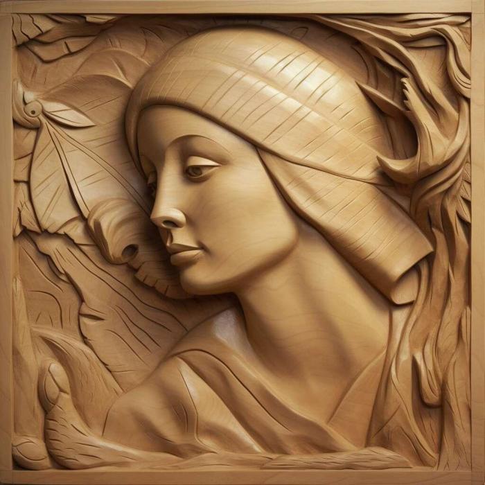 نموذج ثلاثي الأبعاد لآلة CNC 3D Art 